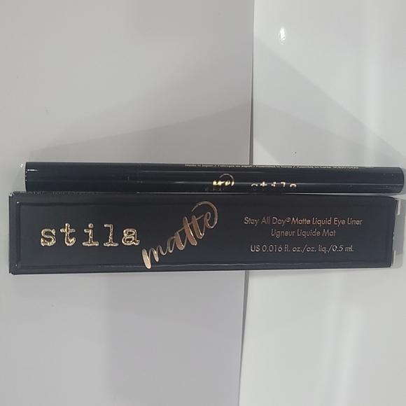 ✅ STILA  #INTENSE BLACK Stay All Day MATTE Liquid Eye Liner  ✨ New in box - Picture 7 of 10